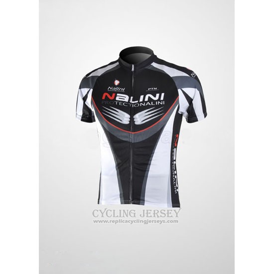 2010 Cycling Jersey Nalini Black Short Sleeve and Bib Short
