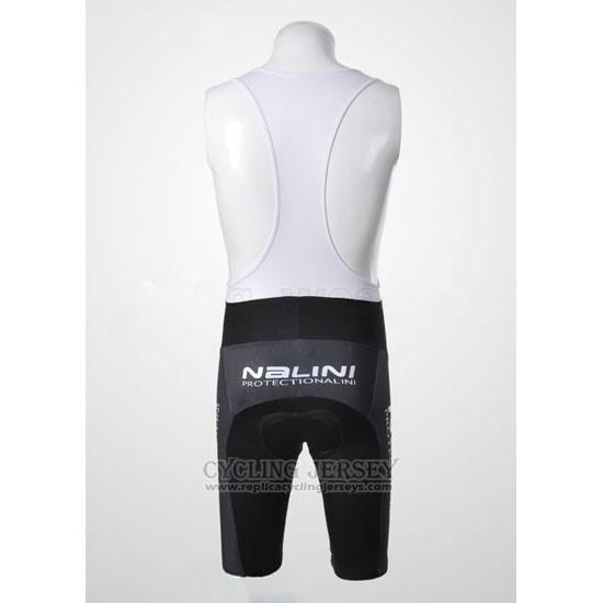 2010 Cycling Jersey Nalini Black Short Sleeve and Bib Short