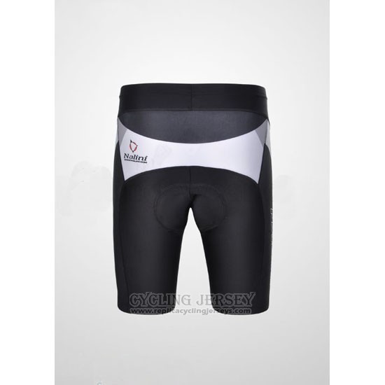 2010 Cycling Jersey Nalini Black and White Short Sleeve and Bib Short