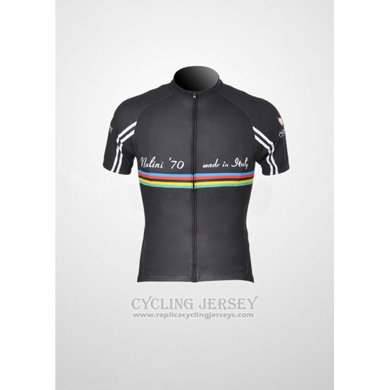 2011 Cycling Jersey Nalini Black Short Sleeve and Bib Short