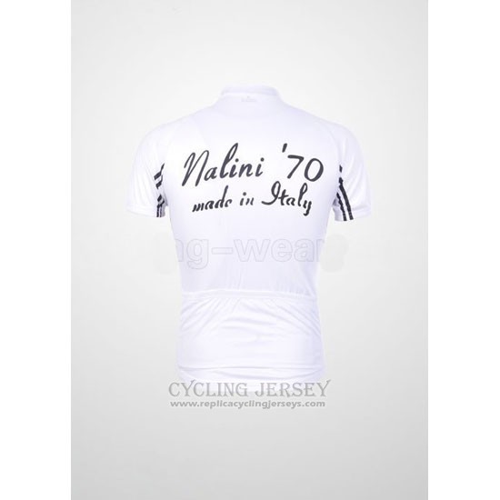 2011 Cycling Jersey Nalini White Short Sleeve and Bib Short