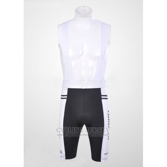 2011 Cycling Jersey Nalini White Short Sleeve and Bib Short