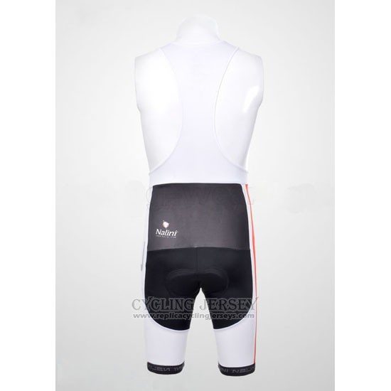2012 Cycling Jersey Nalini Black and White Short Sleeve and Bib Short