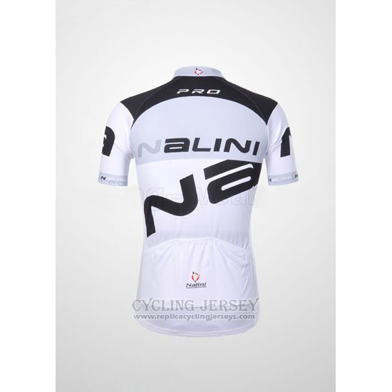 2012 Cycling Jersey Nalini White Short Sleeve and Bib Short