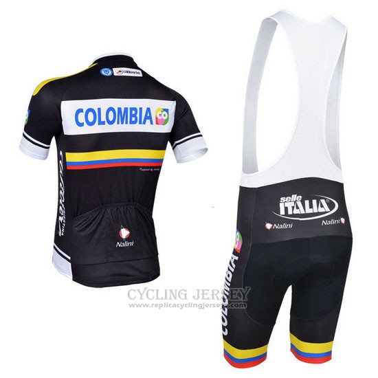 2013 Cycling Jersey Nalini Black Short Sleeve and Bib Short