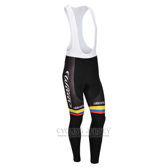 2013 Cycling Jersey Nalini Black and White Long Sleeve and Bib Tight