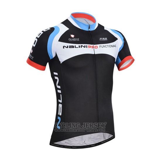 2014 Cycling Jersey Nalini Black Short Sleeve and Bib Short