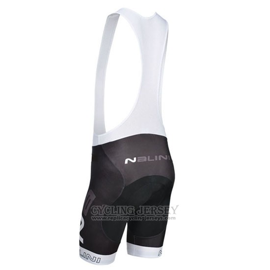 2014 Cycling Jersey Nalini Black and White Short Sleeve and Bib Short