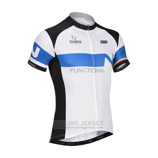 2014 Cycling Jersey Nalini Black and White Short Sleeve and Bib Short