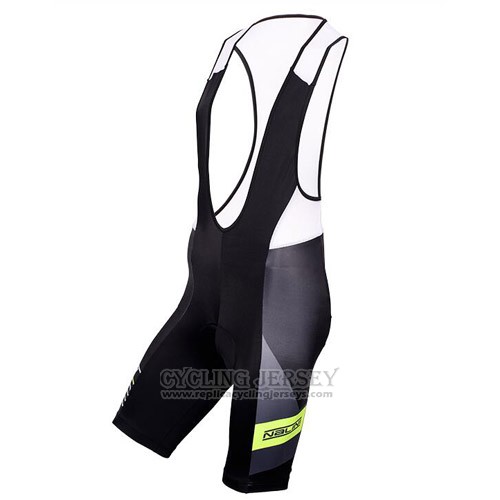 2016 Cycling Jersey Nalini Black and Green Short Sleeve and Bib Short