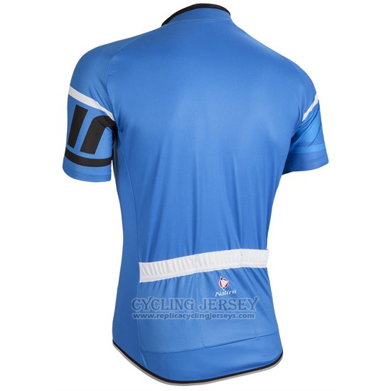 2016 Cycling Jersey Nalini Bluee Short Sleeve and Bib Short