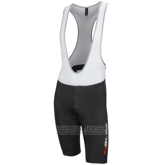2016 Cycling Jersey Nalini Bluee and Black Short Sleeve and Bib Short