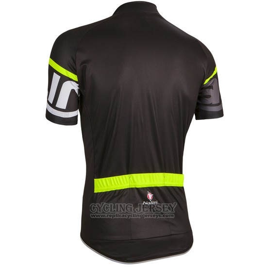2016 Cycling Jersey Nalini Deep Black Short Sleeve and Bib Short