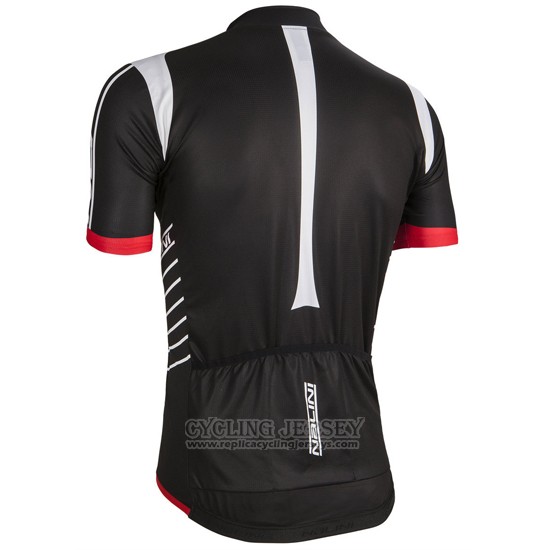 2016 Cycling Jersey Nalini Gray and Black Short Sleeve and Bib Short