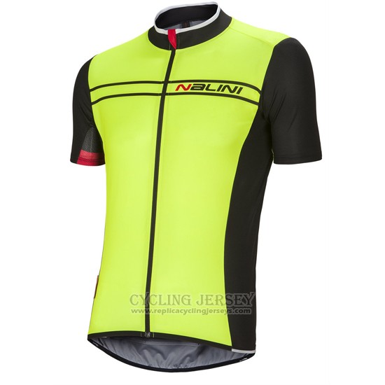 2016 Cycling Jersey Nalini Green Short Sleeve and Bib Short