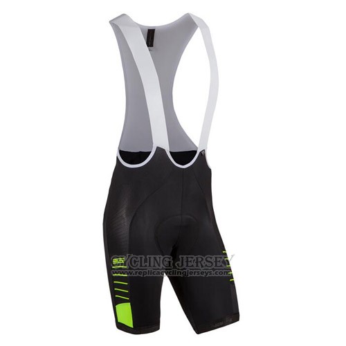 2016 Cycling Jersey Nalini Green and Black Short Sleeve and Bib Short