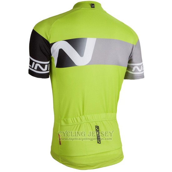 2016 Cycling Jersey Nalini Light Green Short Sleeve and Bib Short