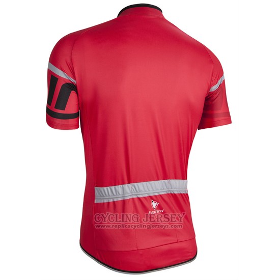 2016 Cycling Jersey Nalini Red Short Sleeve and Bib Short