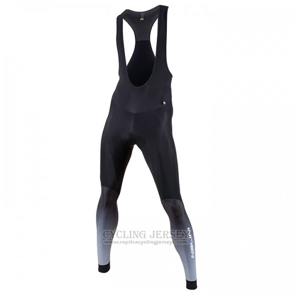 2017 Cycling Jersey Nalini Black Long Sleeve and Bib Tight