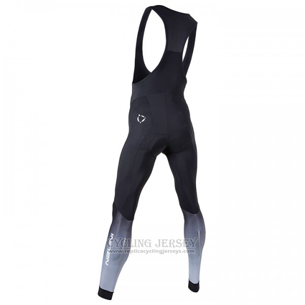 2017 Cycling Jersey Nalini Black Long Sleeve and Bib Tight
