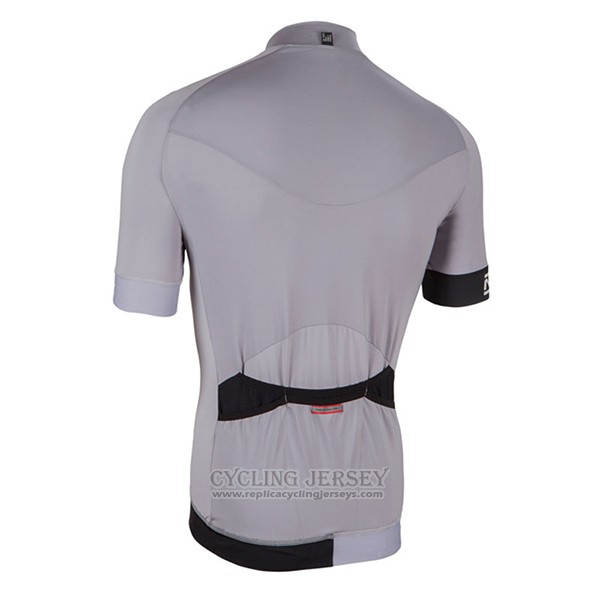 2017 Cycling Jersey Nalini Curva Slate Silver Short Sleeve and Bib Short