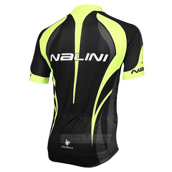 2017 Cycling Jersey Nalini Predazzo Black Short Sleeve and Bib Short
