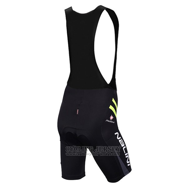 2017 Cycling Jersey Nalini Predazzo Black Short Sleeve and Bib Short