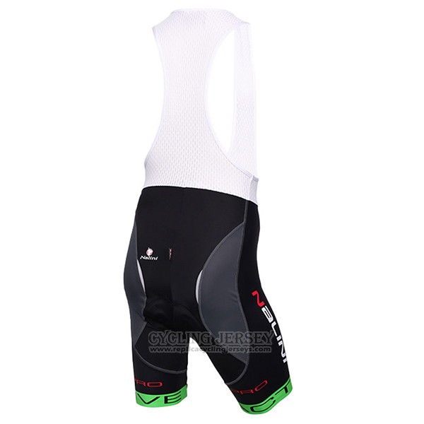 2017 Cycling Jersey Nalini Rigel Black Short Sleeve and Bib Short
