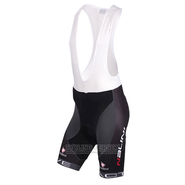 2017 Cycling Jersey Nalini Rigel White Short Sleeve and Bib Short
