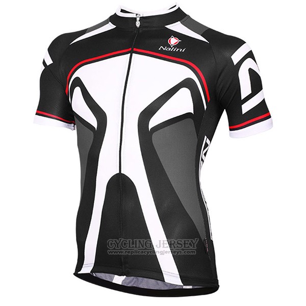 2017 Cycling Jersey Nalini Salorno Black Short Sleeve and Bib Short