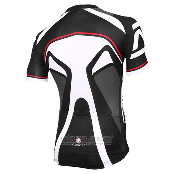 2017 Cycling Jersey Nalini Salorno Black Short Sleeve and Bib Short