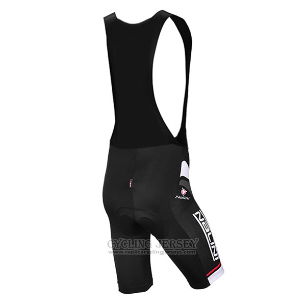 2017 Cycling Jersey Nalini Salorno Black Short Sleeve and Bib Short