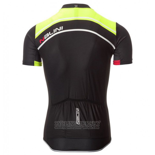 2017 Cycling Jersey Nalini Sinello Ti Green Short Sleeve and Bib Short