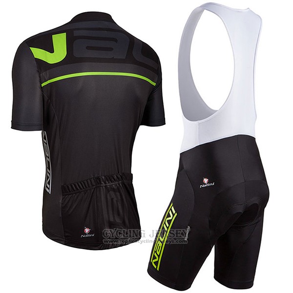 2017 Cycling Jersey Nalini Speed Black Short Sleeve and Bib Short