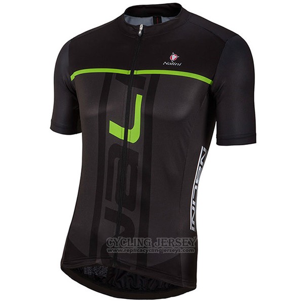 2017 Cycling Jersey Nalini Speed Black Short Sleeve and Bib Short