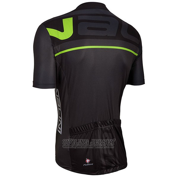 2017 Cycling Jersey Nalini Speed Black Short Sleeve and Bib Short