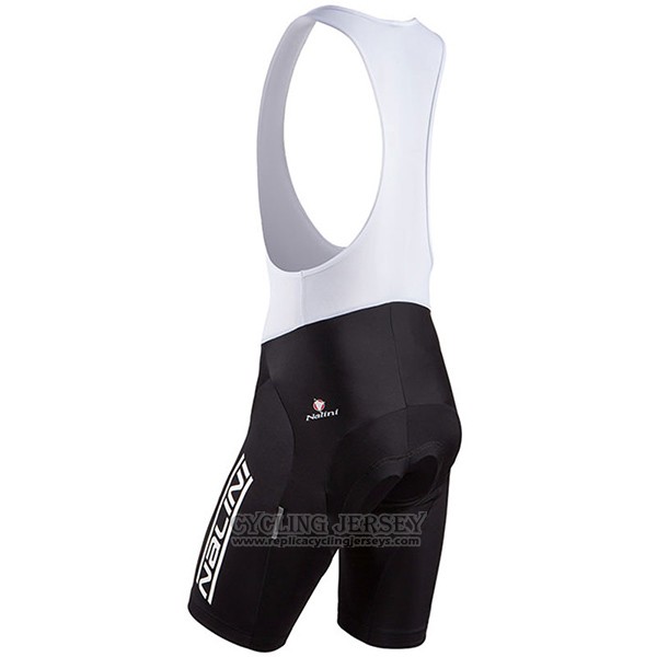 2017 Cycling Jersey Nalini Speed Black and Bluee Short Sleeve and Bib Short