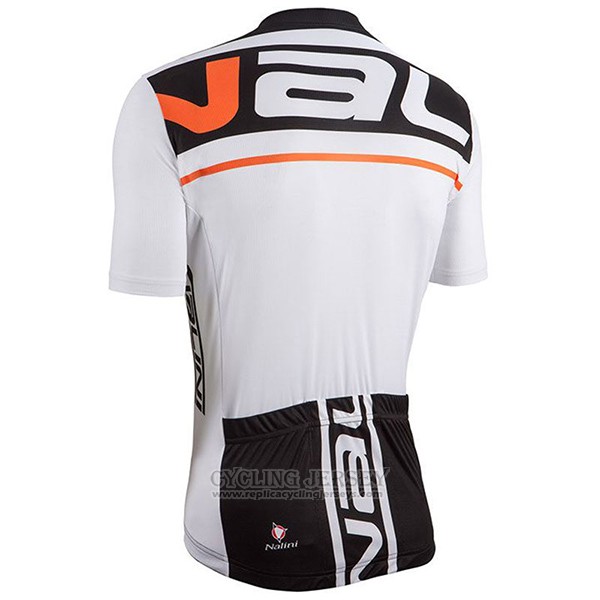 2017 Cycling Jersey Nalini Speed Black and White Short Sleeve and Bib Short