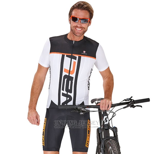 2017 Cycling Jersey Nalini Speed Black and White Short Sleeve and Bib Short
