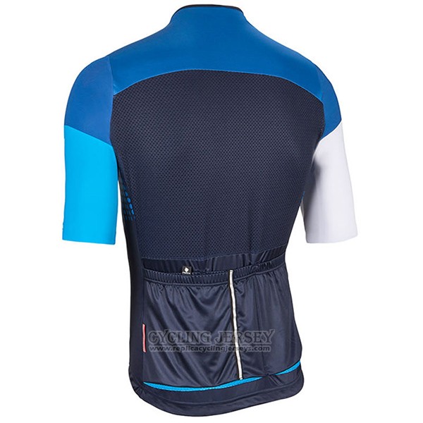 2017 Cycling Jersey Nalini Velodromo Bluee Short Sleeve and Bib Short