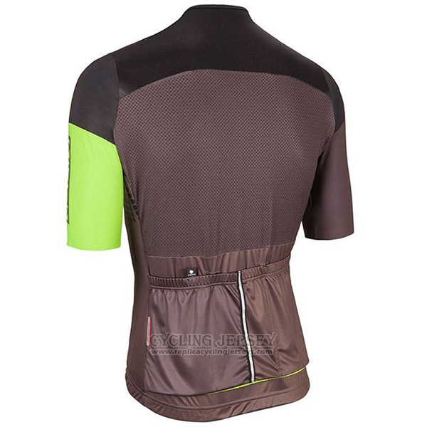 2017 Cycling Jersey Nalini Velodromo Marron Short Sleeve and Bib Short