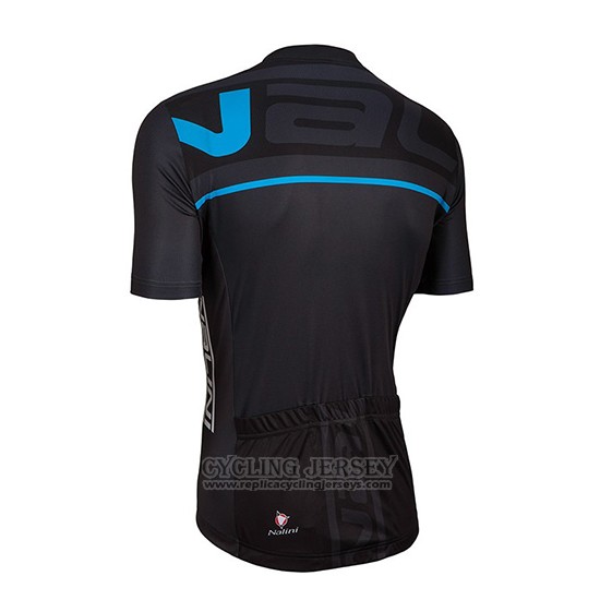 2018 Cycling Jersey Nalini Black and Bluee Short Sleeve and Bib Short