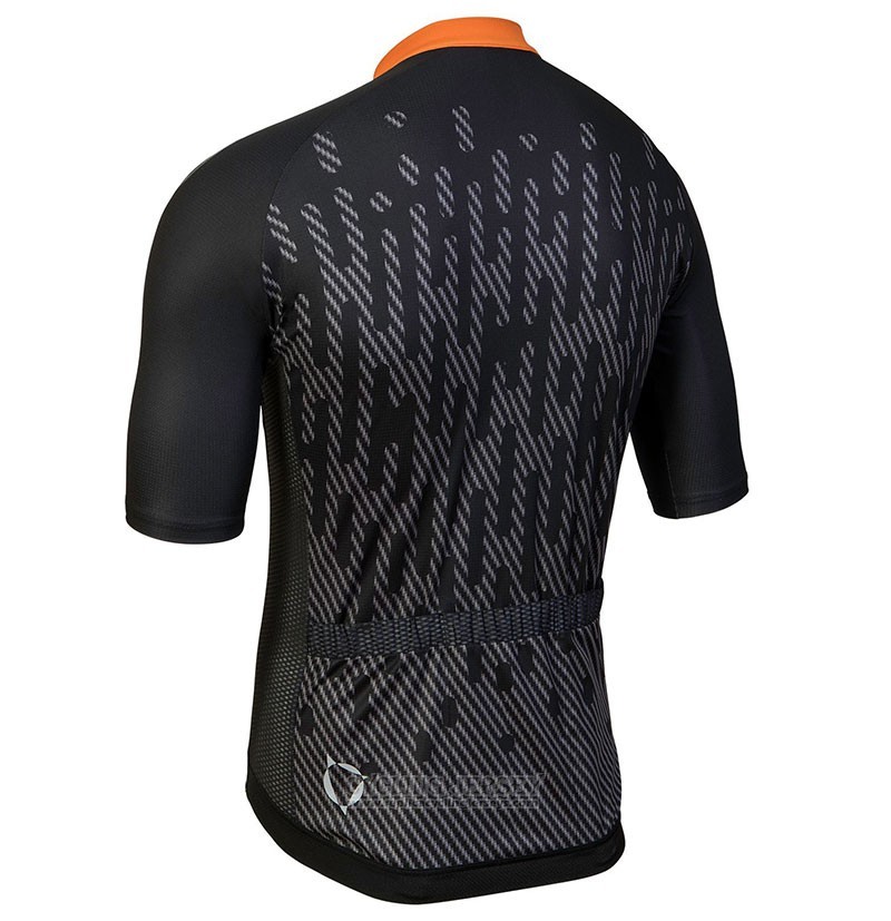 2018 Cycling Jersey Nalini Podio Black Short Sleeve and Bib Short