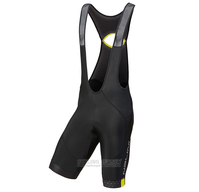 2018 Cycling Jersey Nalini Podio Green Short Sleeve and Bib Short