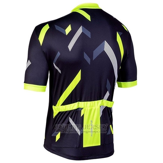2019 Cycling Jersey Nalini Descesa 2.0 Black Yellow Short Sleeve and Bib Short