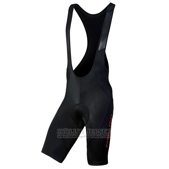 2019 Cycling Jersey Nalini Descesa 2.0 White Red Short Sleeve and Bib Short