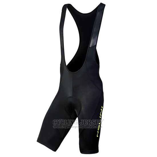 2019 Cycling Jersey Nalini Podio 2.0 Black Manica Short Sleeve and Bib Short
