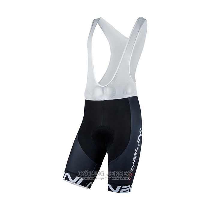 2021 Cycling Jersey Nalini Black Yellow Short Sleeve And Bib Short