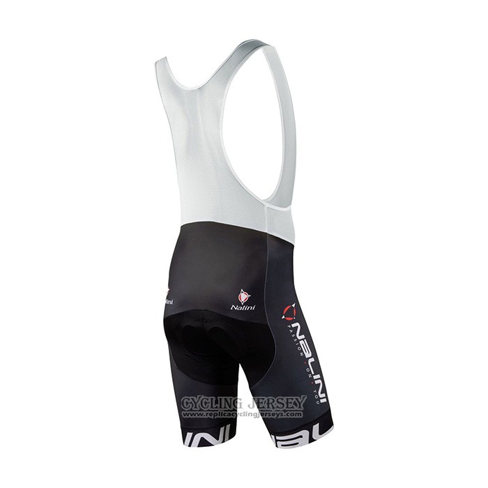 2021 Cycling Jersey Nalini Black Yellow Short Sleeve And Bib Short