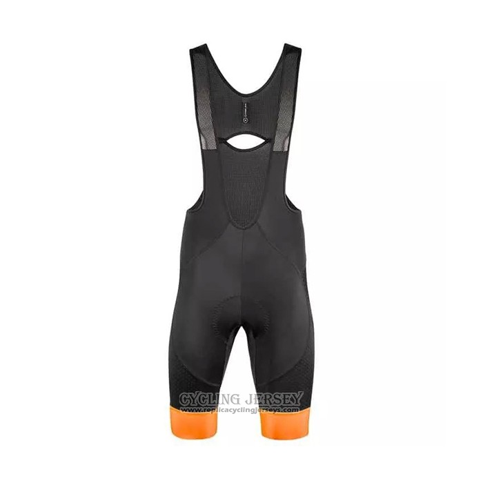 2021 Cycling Jersey Nalini Green Orange Short Sleeve And Bib Short